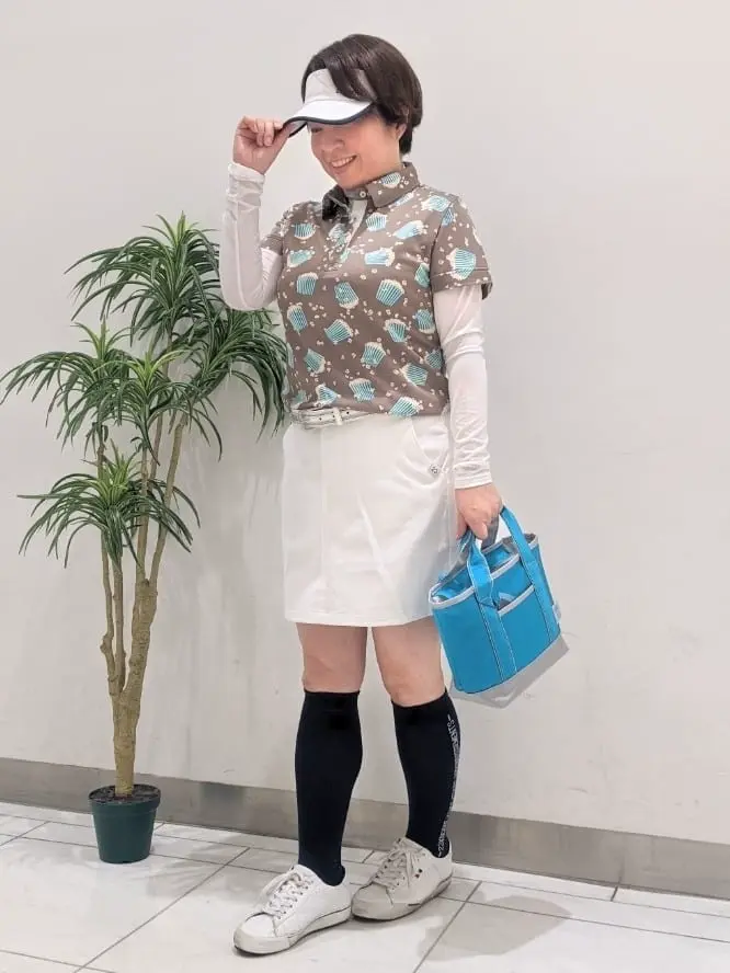 23区GOLF 市川真理子 コーディネート画像