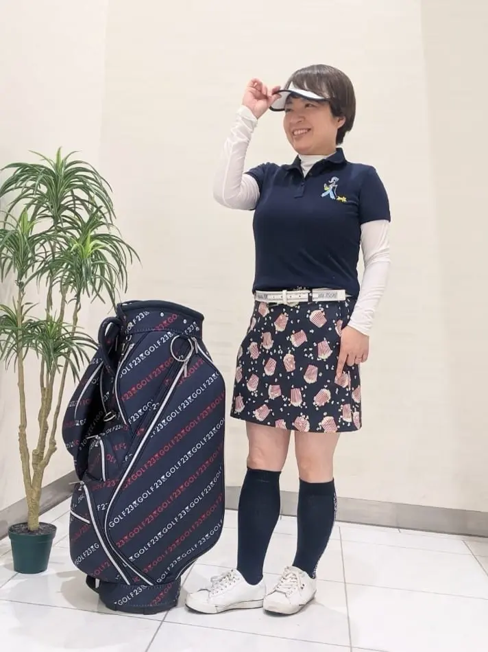 23区GOLF 市川真理子 コーディネート画像