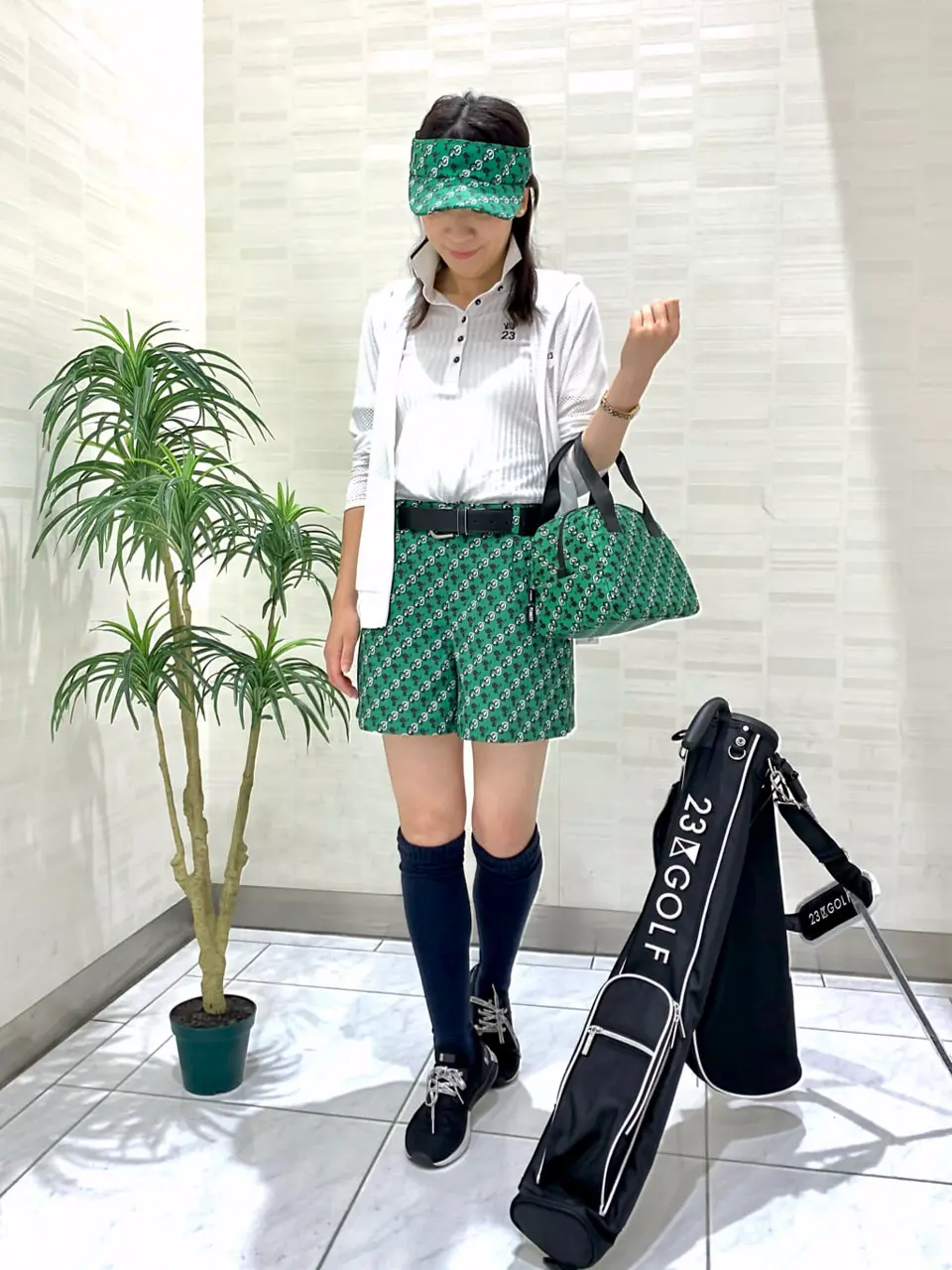 23区GOLF 上野 コーディネート画像