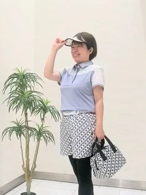 23区GOLF 市川真理子 コーディネート画像