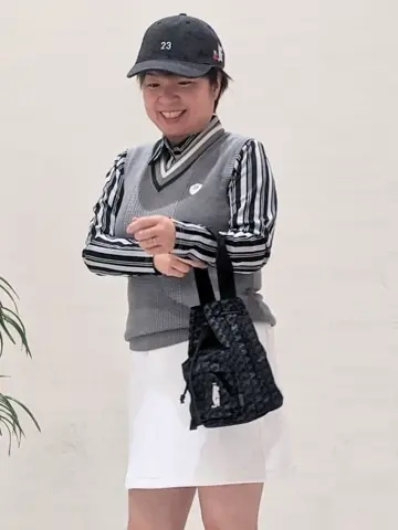 23区GOLF 市川真理子 コーディネート画像