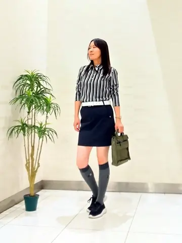 23区GOLF スタッフ コーディネート画像