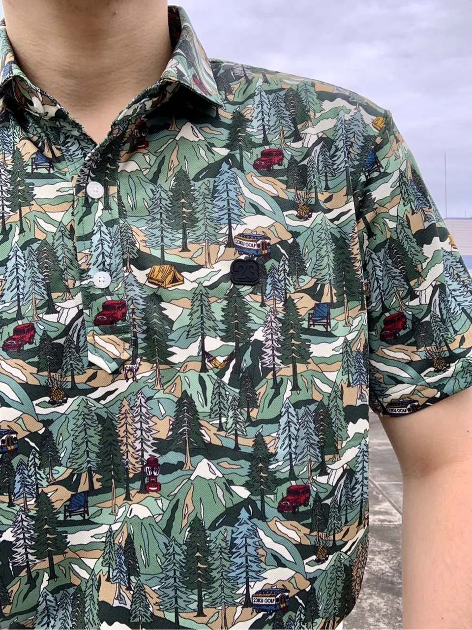 23区GOLF 板屋 コーディネート画像