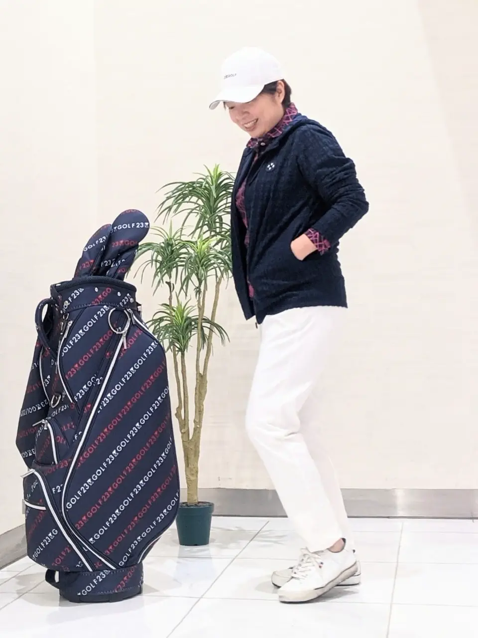 23区GOLF 市川真理子 コーディネート画像