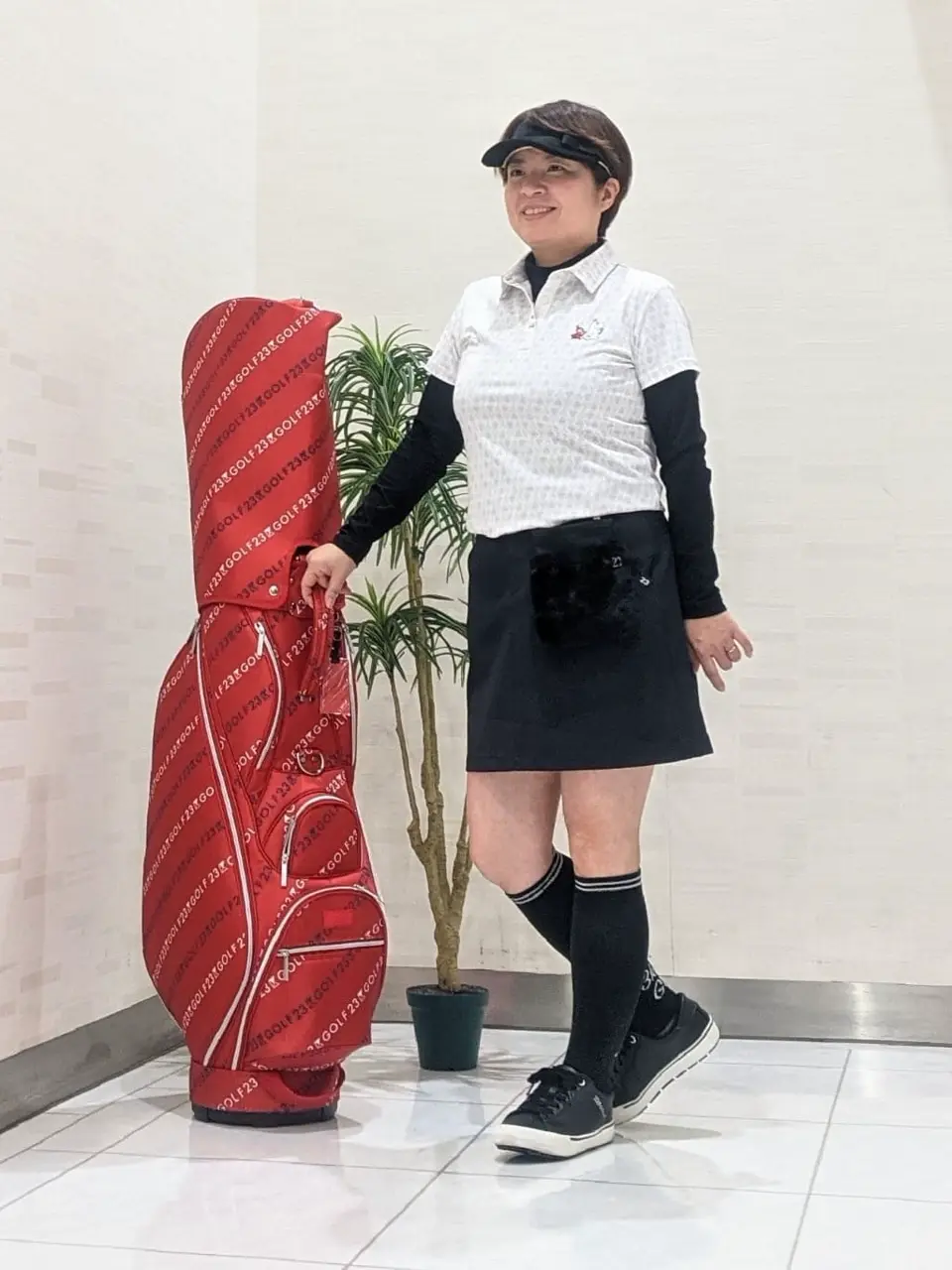 23区GOLF 市川真理子 コーディネート画像