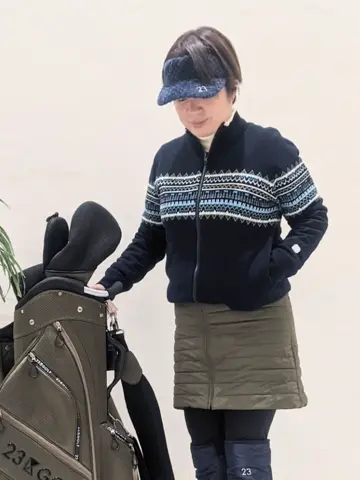 23区GOLF 市川真理子 コーディネート画像