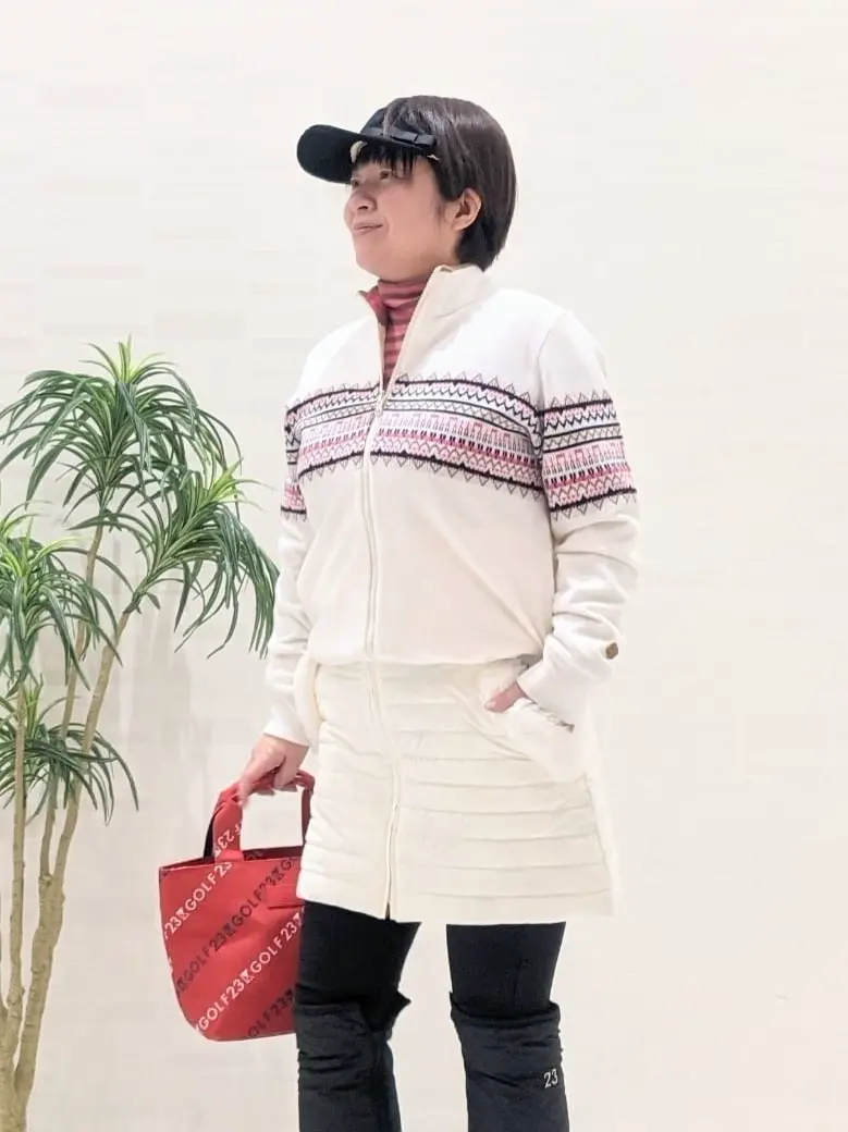 23区GOLF 市川真理子 コーディネート画像