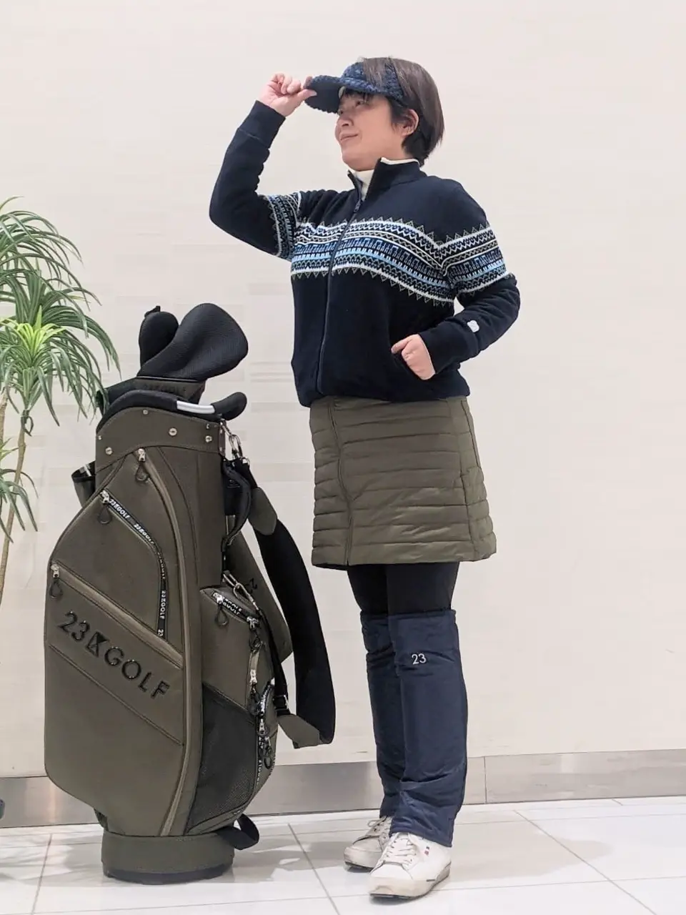 23区GOLF 市川真理子 コーディネート画像