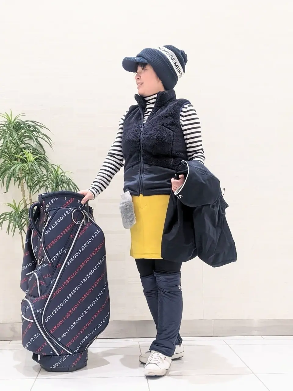 23区GOLF 市川真理子 コーディネート画像