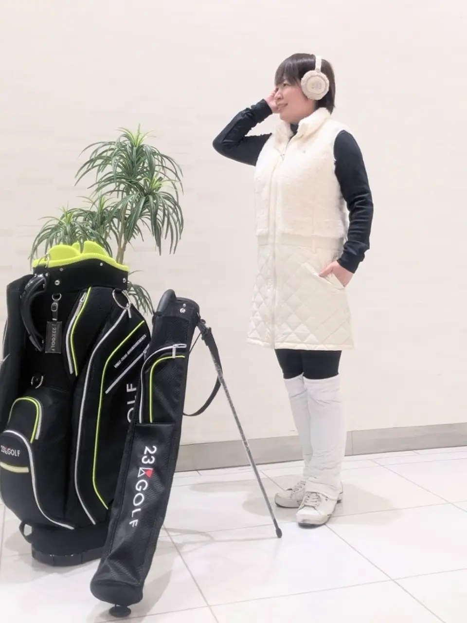 23区GOLF 市川真理子 コーディネート画像