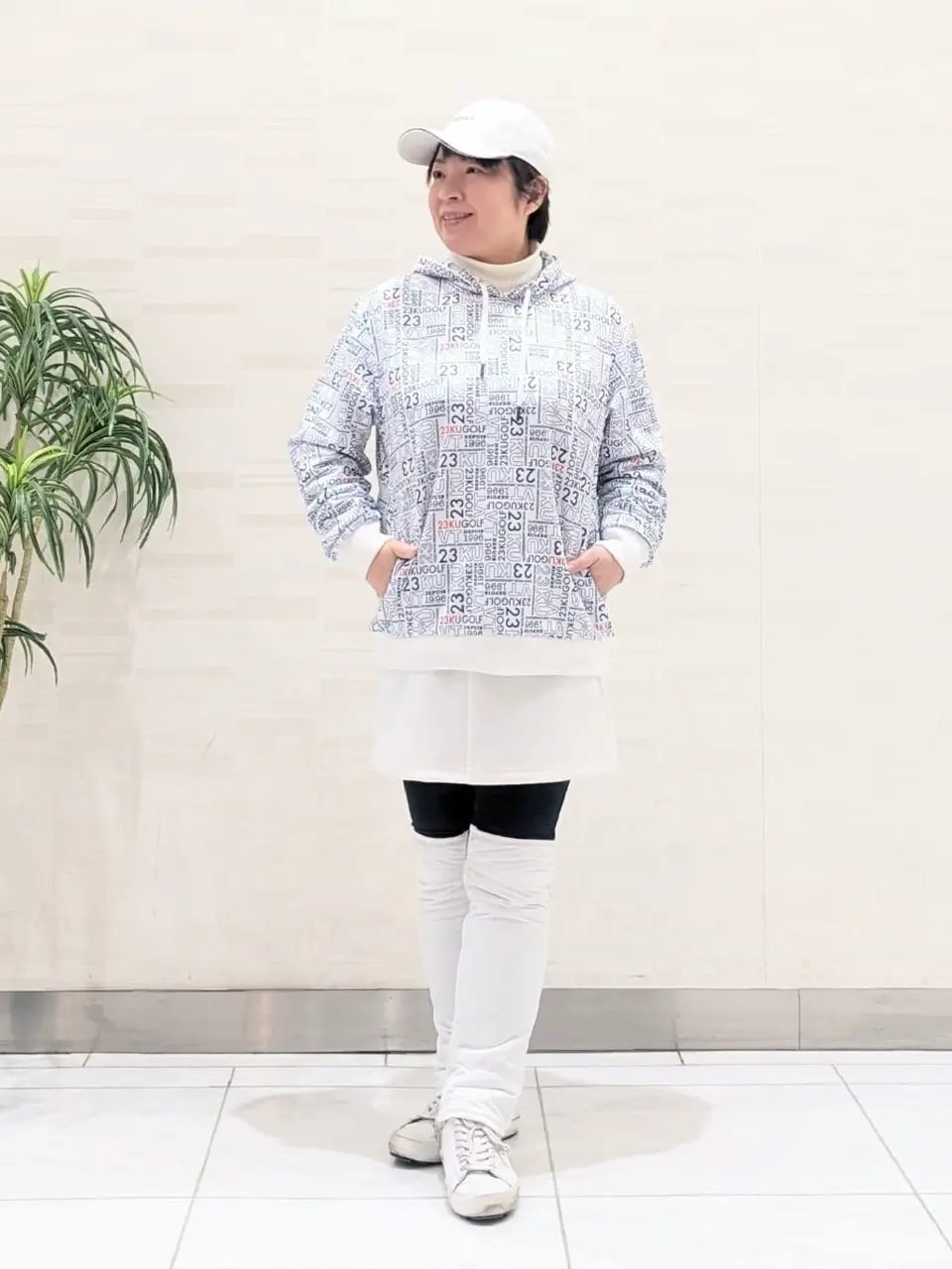 23区GOLF 市川真理子 コーディネート画像