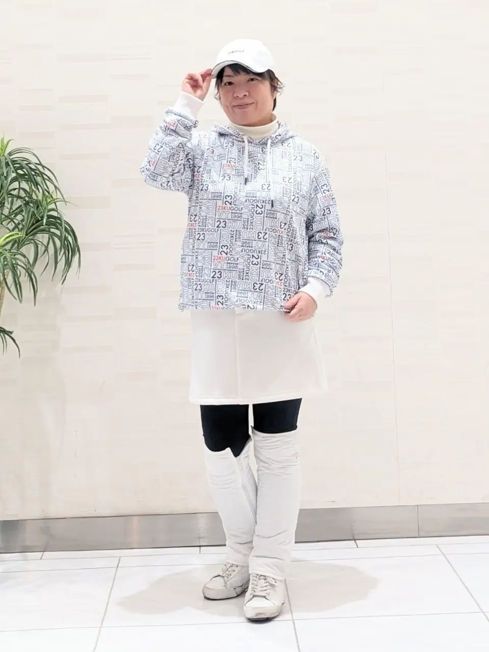 23区GOLF 市川真理子 コーディネート画像