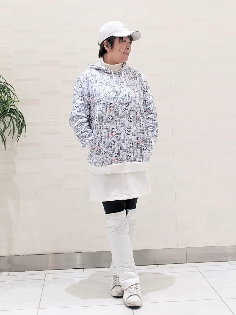 23区GOLF 市川真理子 コーディネート画像