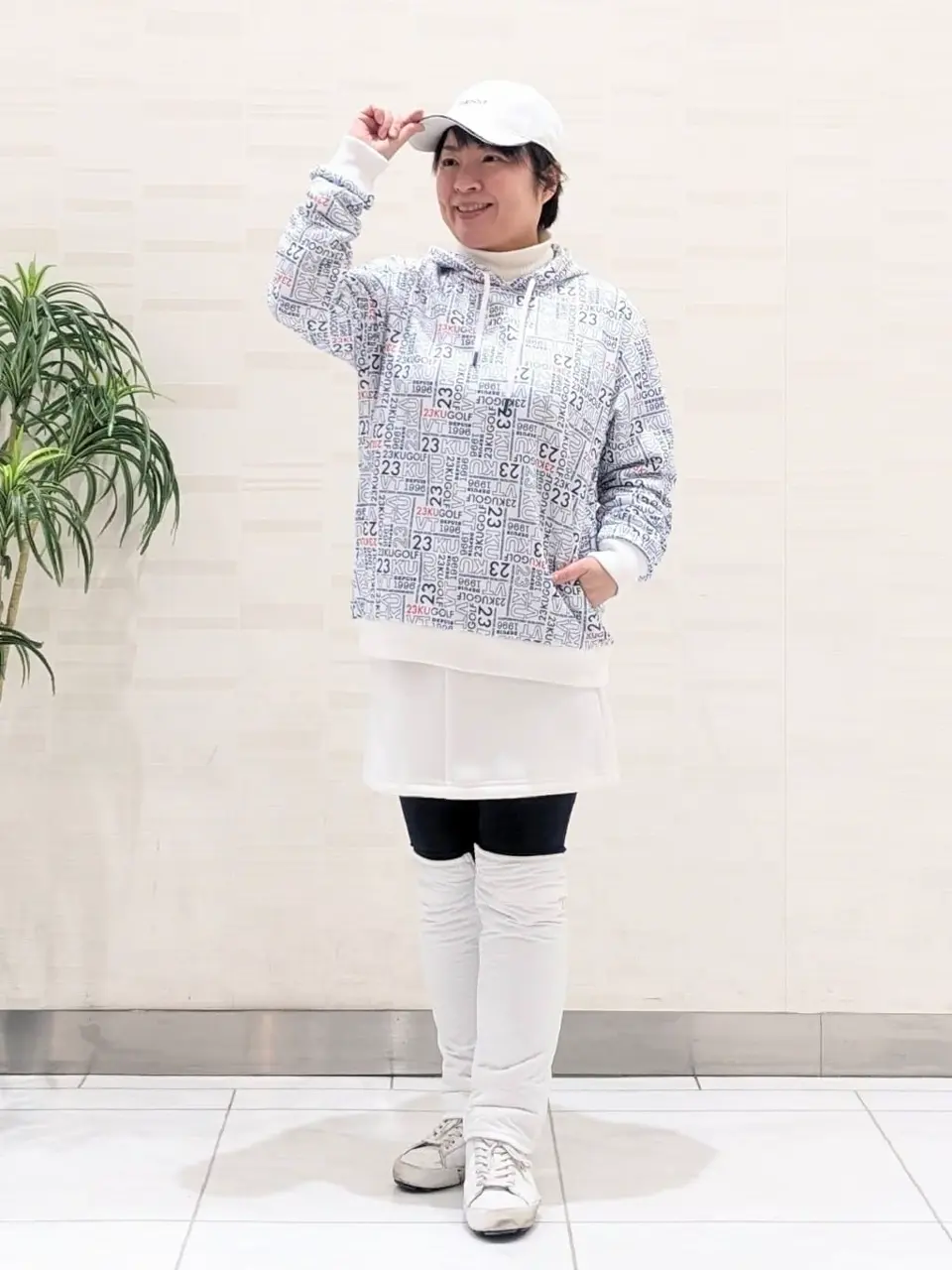 23区GOLF 市川真理子 コーディネート画像