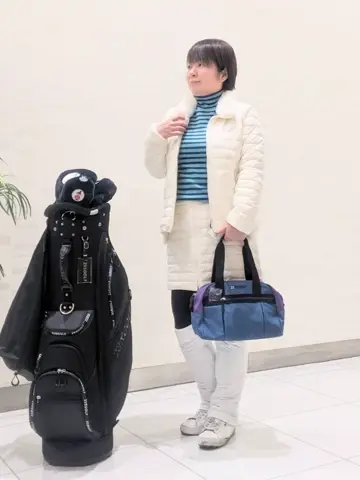 23区GOLF 市川真理子 コーディネート画像