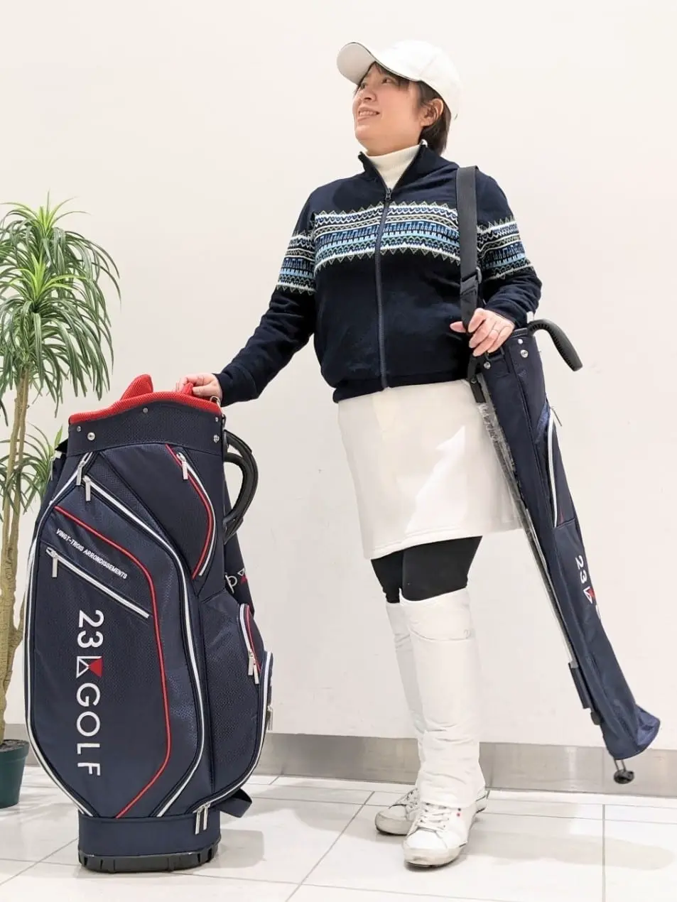 23区GOLF 市川真理子 コーディネート画像