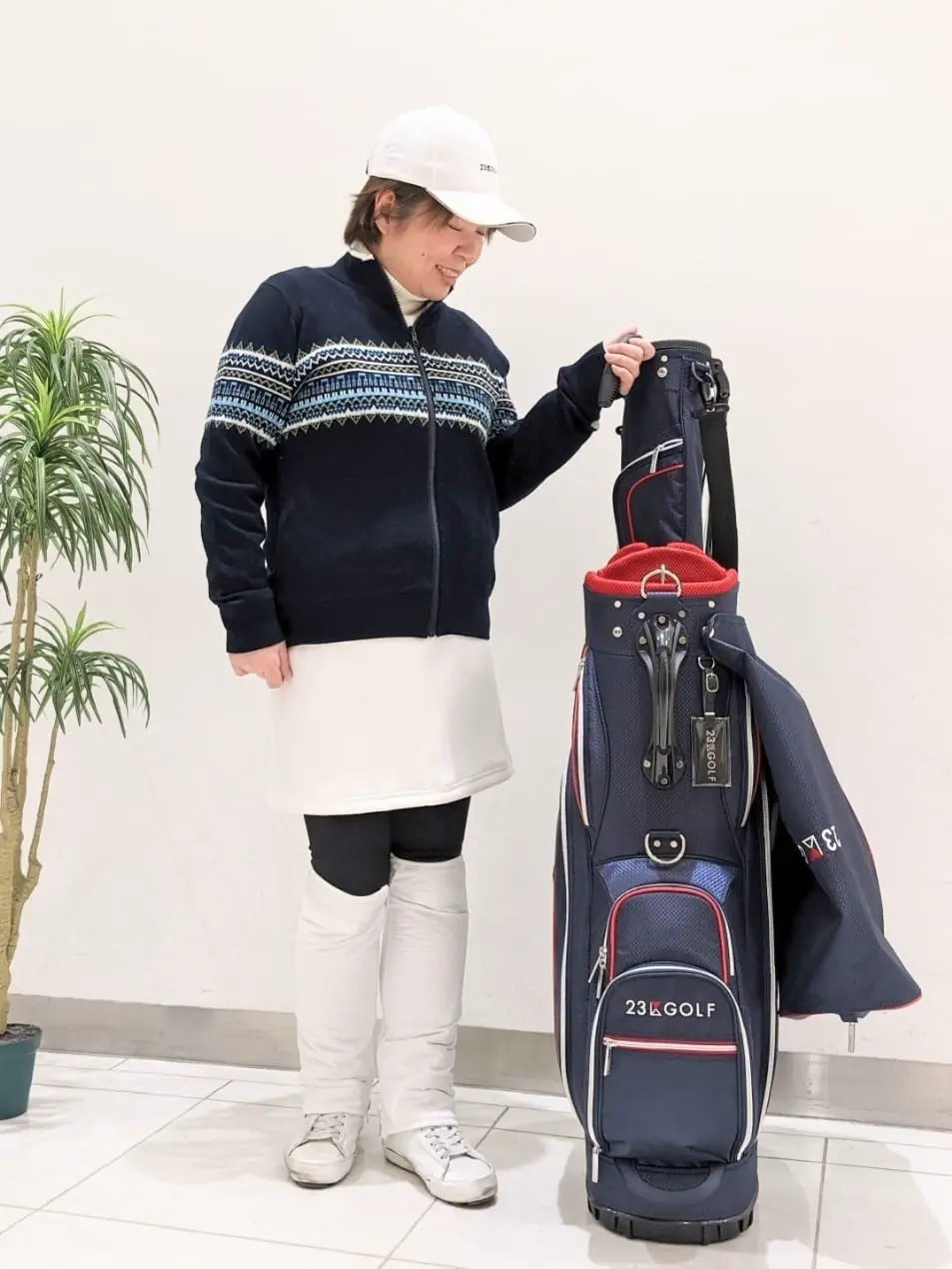 23区GOLF 市川真理子 コーディネート画像