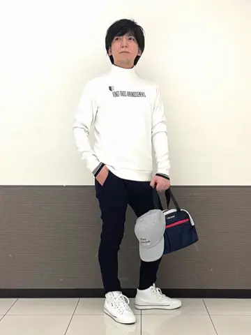 23区GOLF 藤田 コーディネート画像