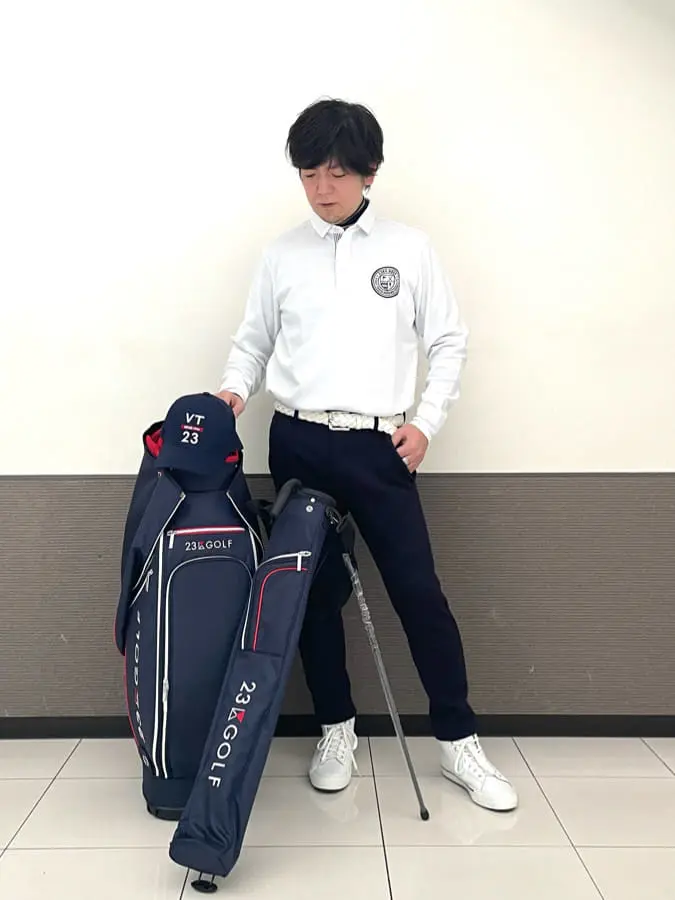 23区GOLF 藤田 コーディネート画像
