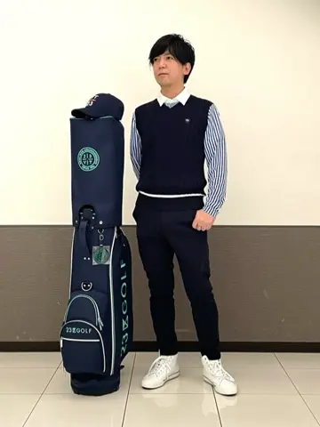 23区GOLF 藤田 コーディネート画像