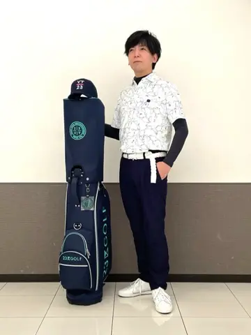 23区GOLF 藤田 コーディネート画像