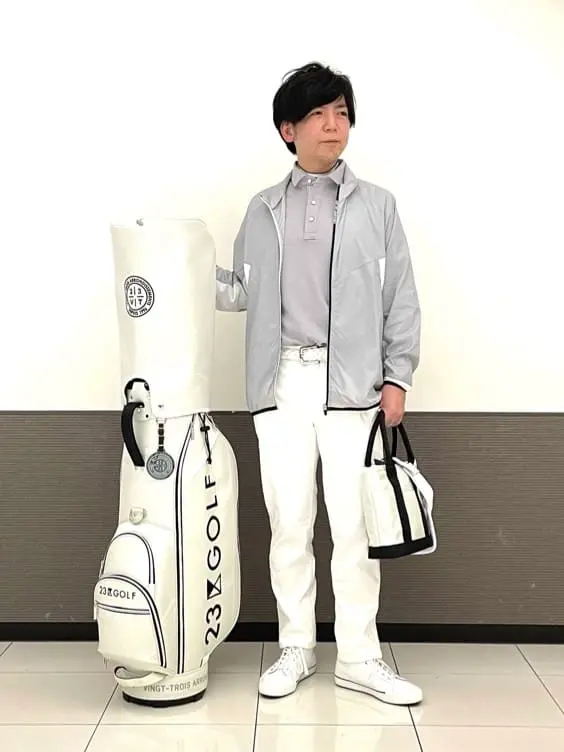 23区GOLF 藤田 コーディネート画像