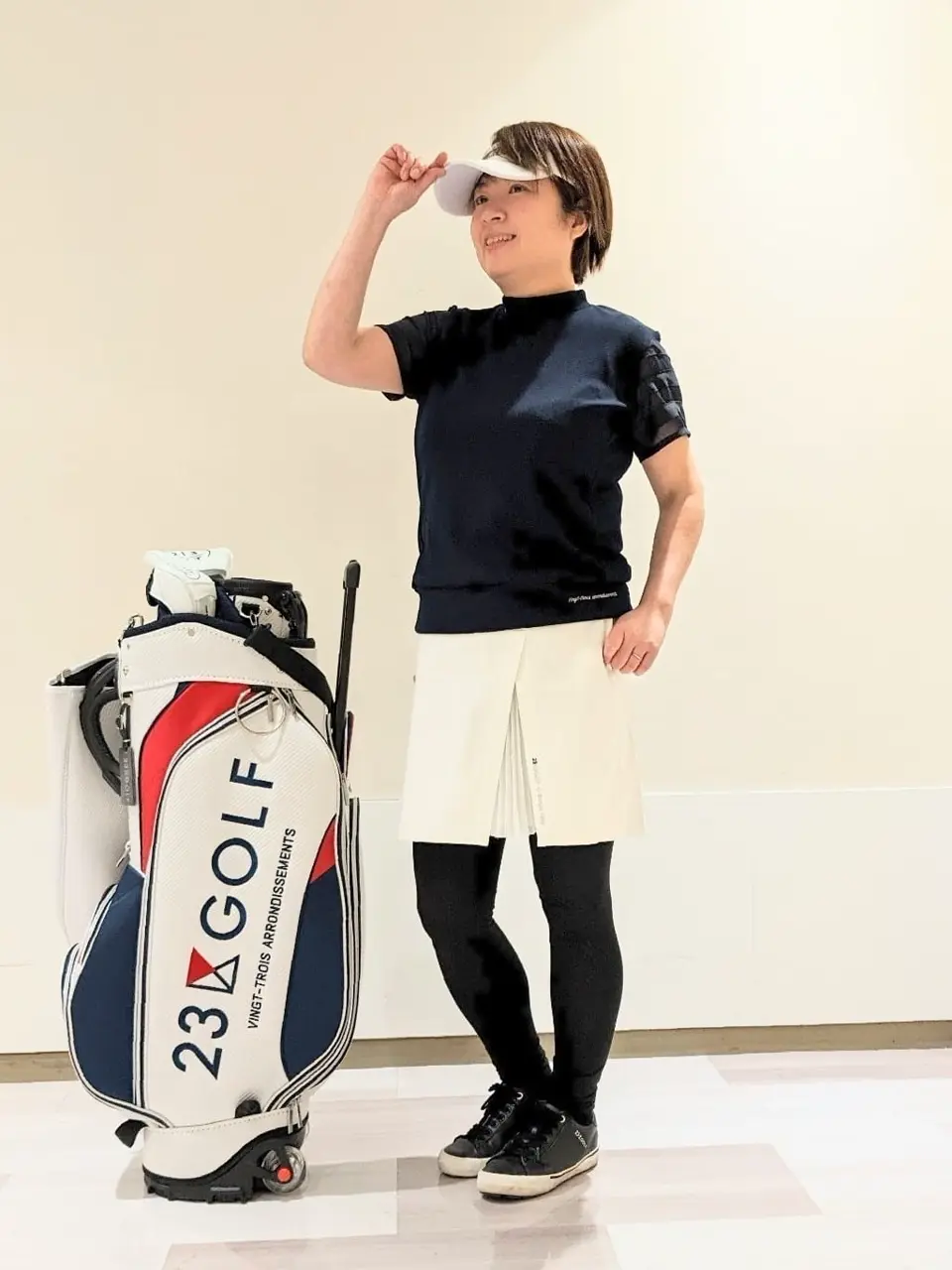 23区GOLF 市川真理子 コーディネート画像