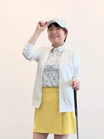 23区GOLF 市川真理子 コーディネート画像