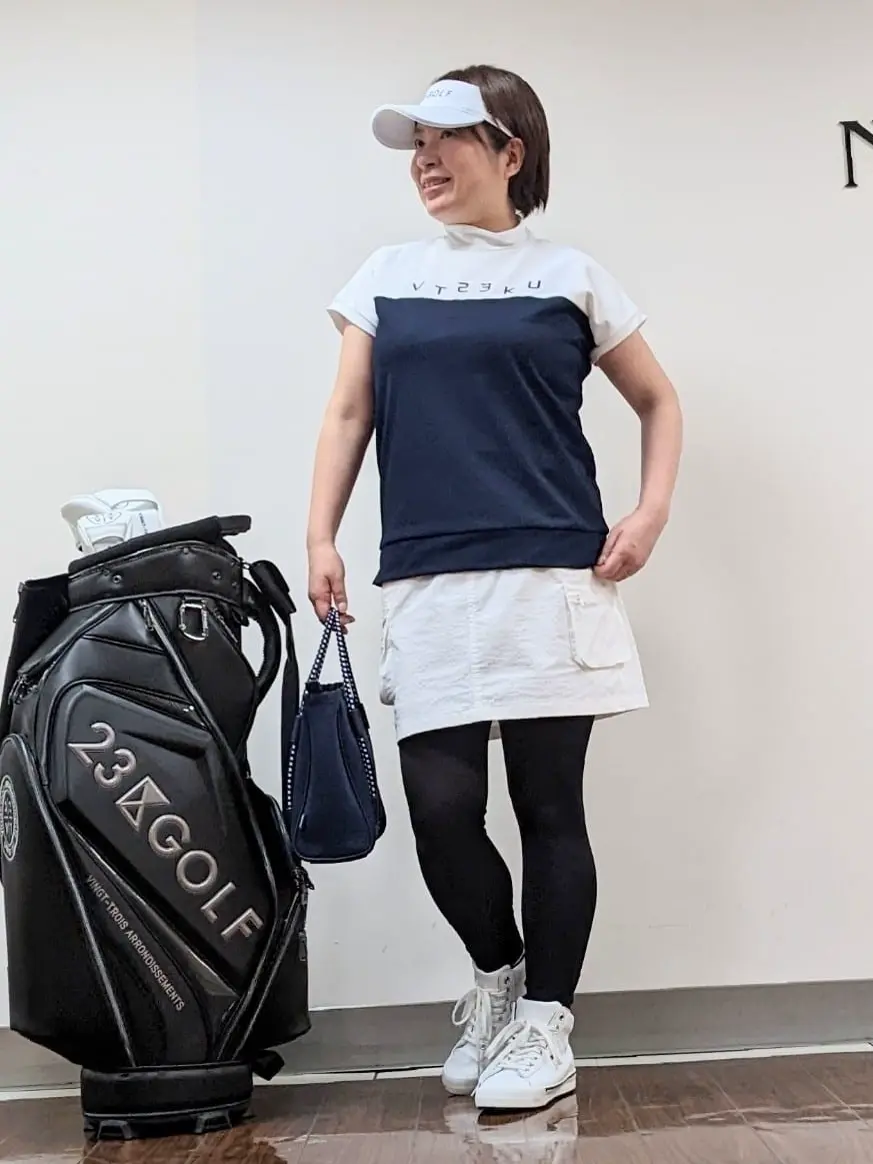 23区GOLF 市川真理子 コーディネート画像