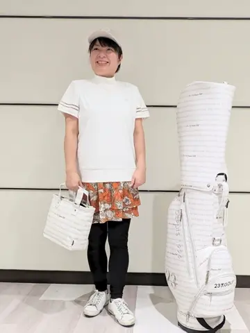 23区GOLF 市川真理子 コーディネート画像