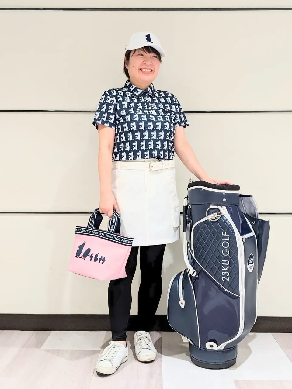 23区GOLF 市川真理子 コーディネート画像