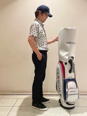 23区GOLF 藤田 コーディネート画像
