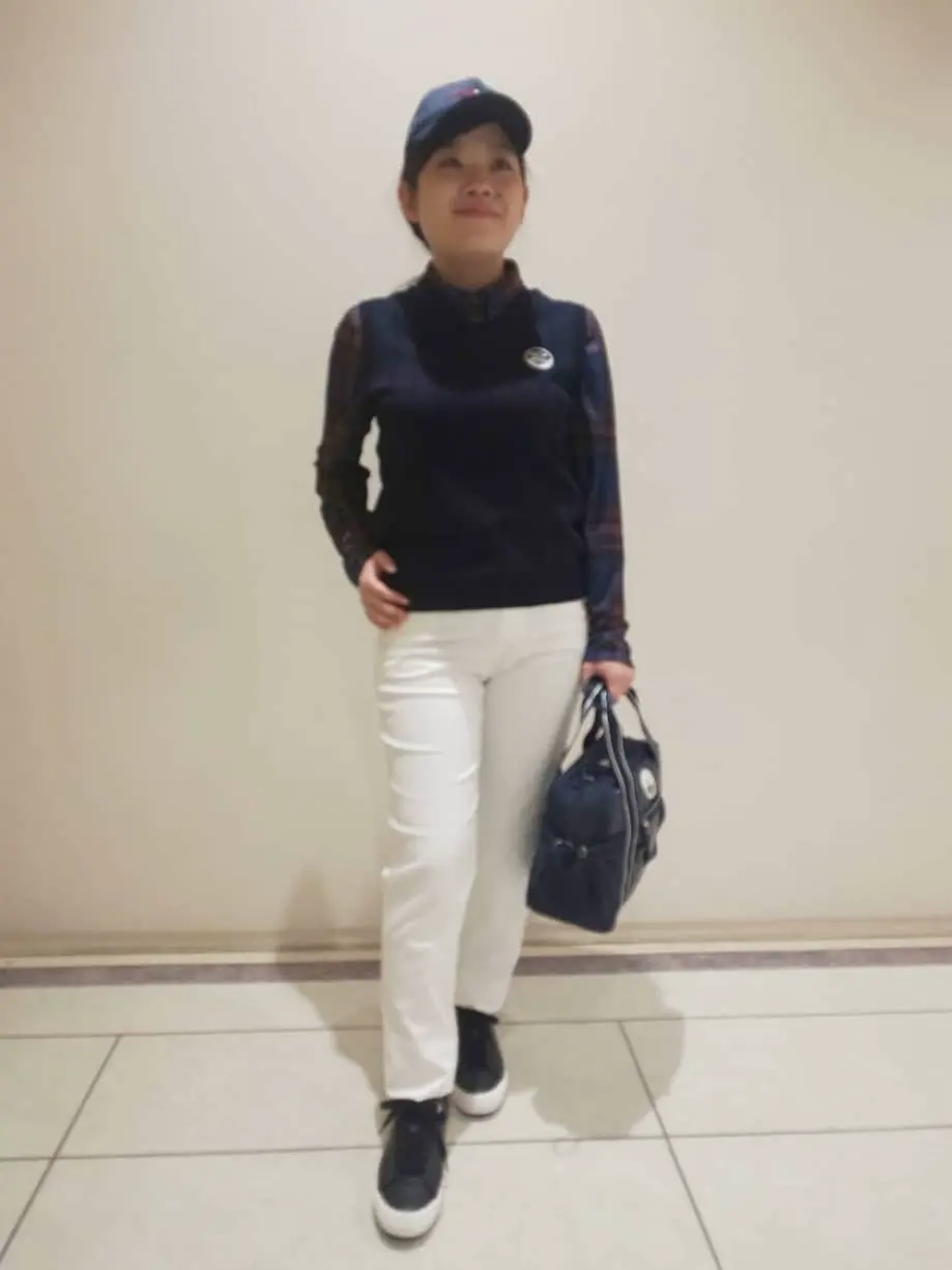 23区GOLF 林 コーディネート画像