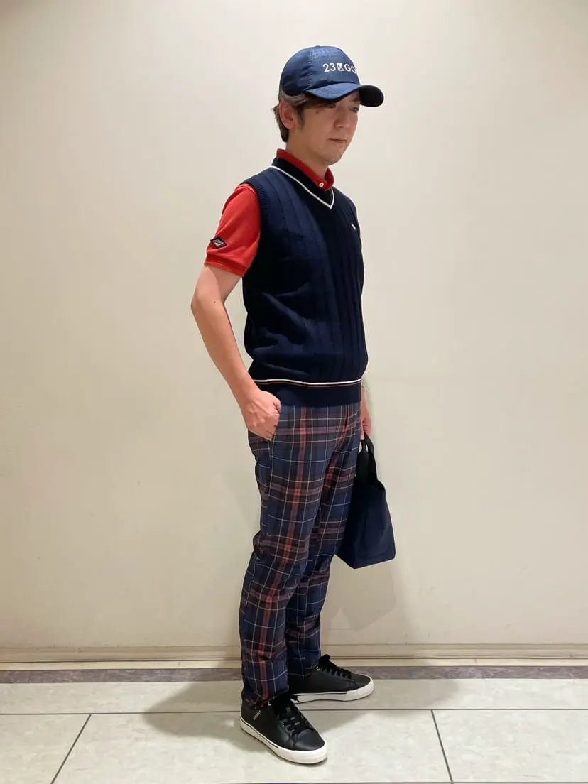 23区GOLF 藤田 コーディネート画像