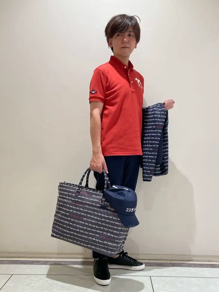 23区GOLF 藤田 コーディネート画像