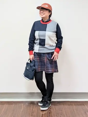 23区GOLF 市川真理子 コーディネート画像