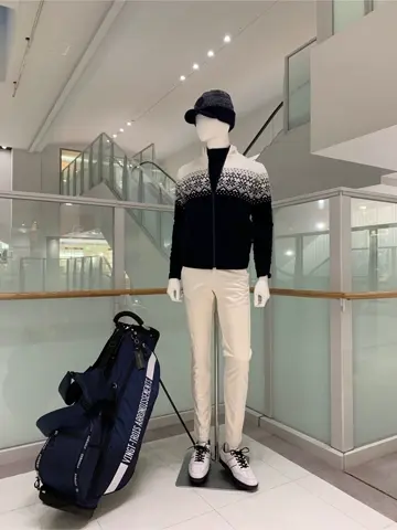 23区GOLF 松屋スタッフ コーディネート画像