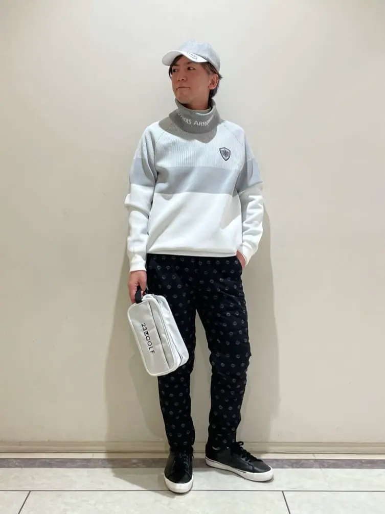 23区GOLF 藤田 コーディネート画像