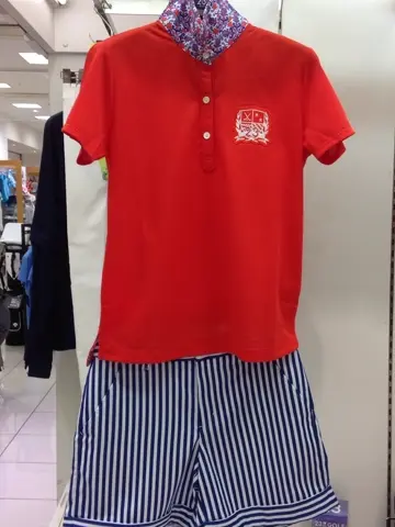 23区GOLF 松屋スタッフ コーディネート画像