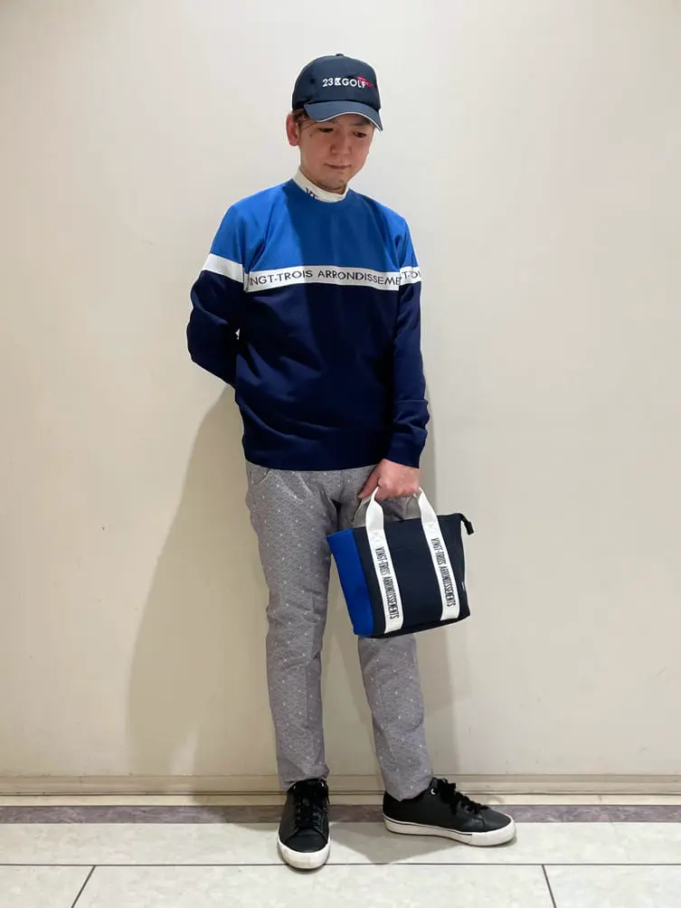 23区GOLF 藤田 コーディネート画像