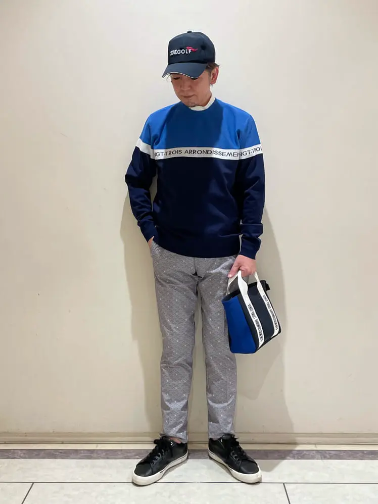 23区GOLF 藤田 コーディネート画像