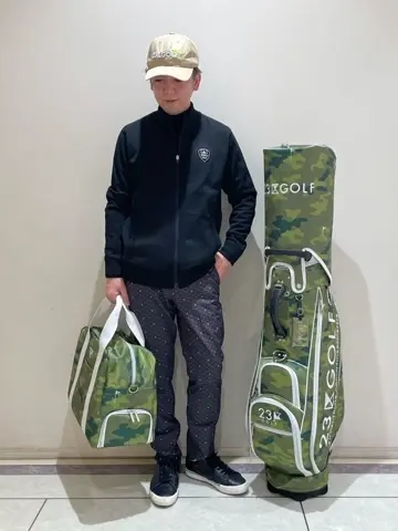 23区GOLF 藤田 コーディネート画像