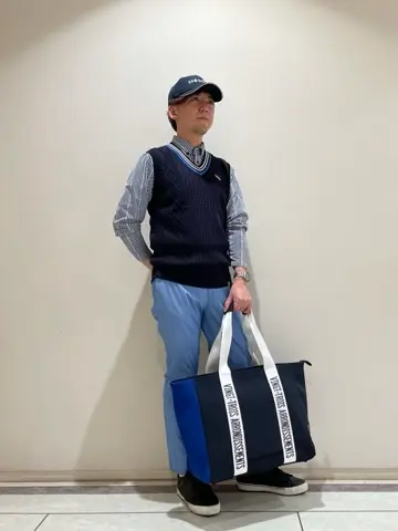 23区GOLF 藤田 コーディネート画像