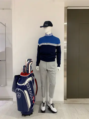 23区GOLF 松屋スタッフ コーディネート画像