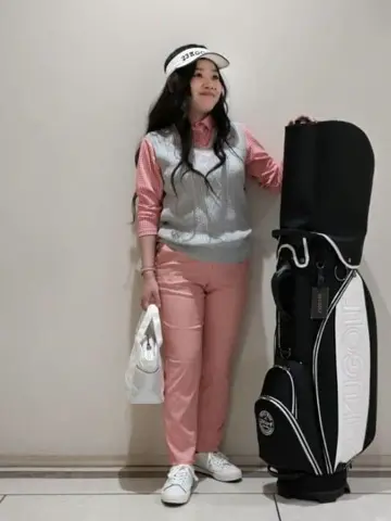 23区GOLF 林 コーディネート画像