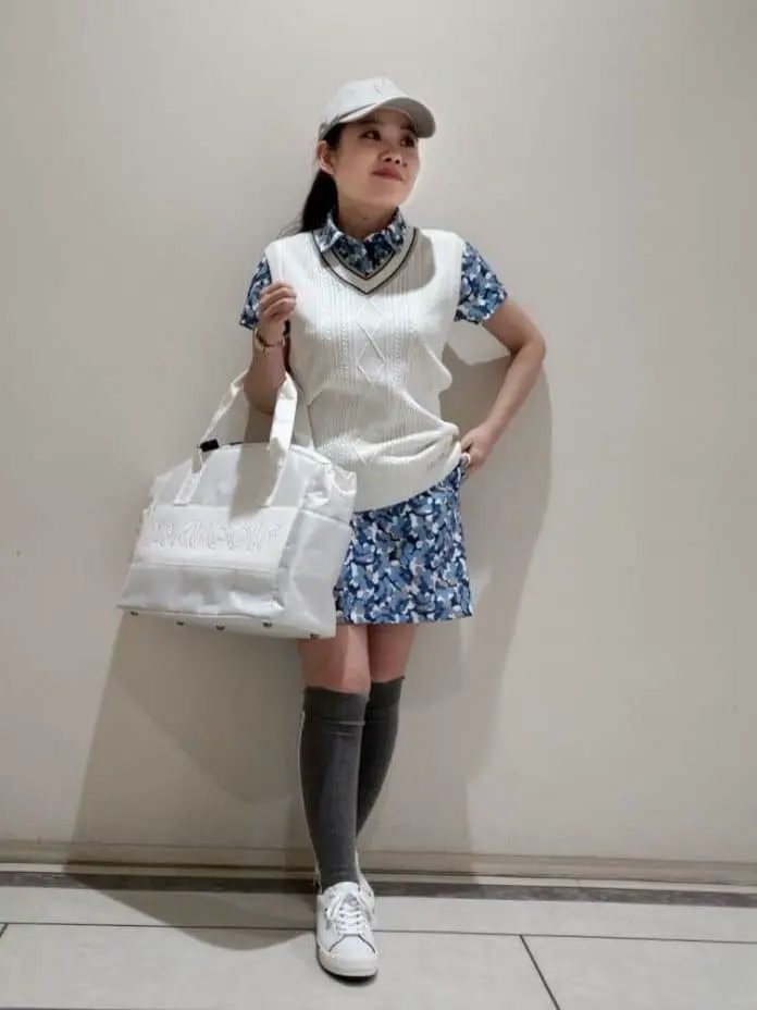 23区GOLF 林 コーディネート画像