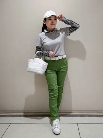 23区GOLF 林 コーディネート画像