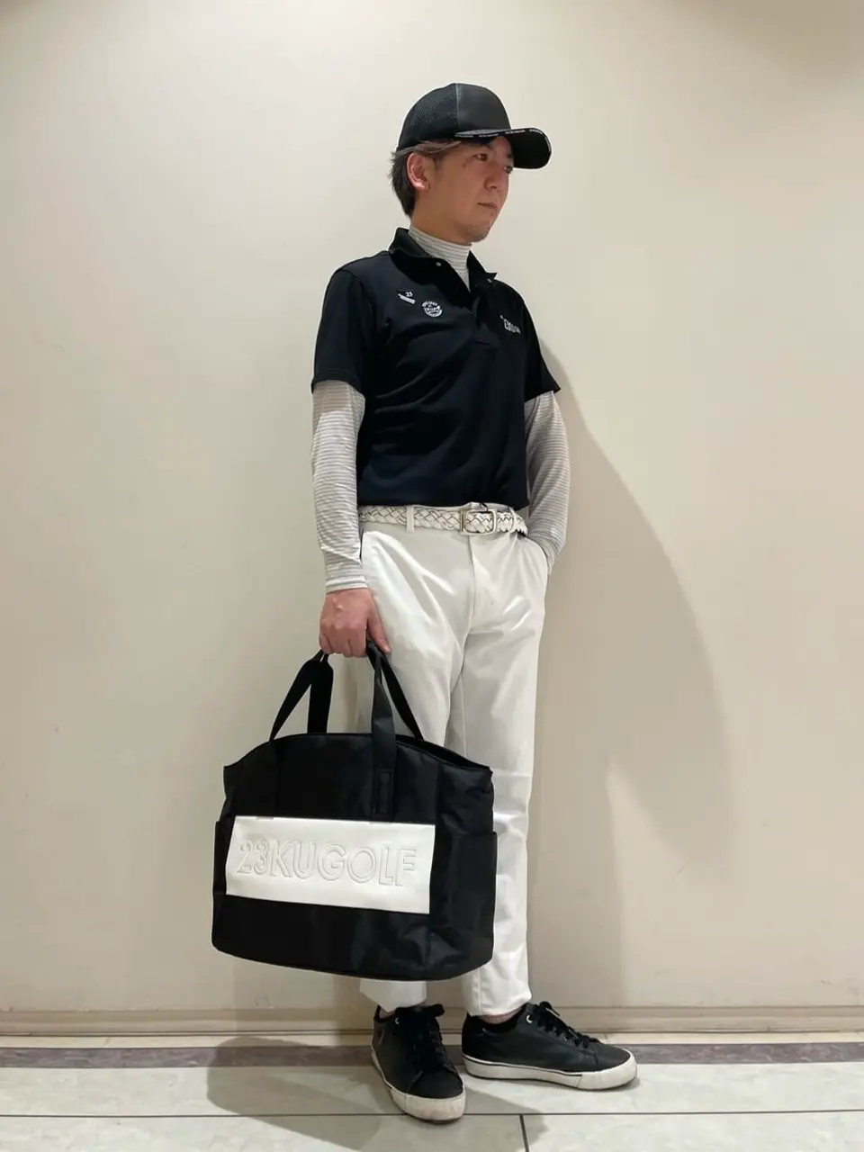 23区GOLF 藤田 コーディネート画像