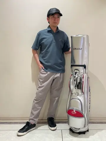 23区GOLF 藤田 コーディネート画像