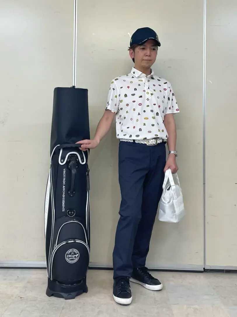 23区GOLF 藤田 コーディネート画像